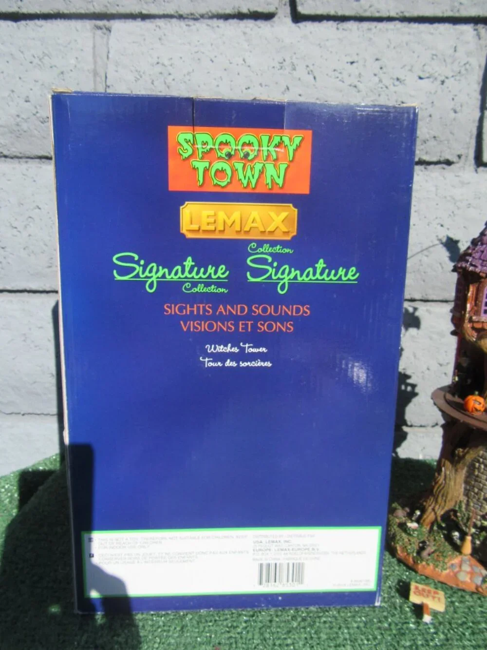 Lemax Spooky Town Witches Tower Halloween Village 2018 #85301